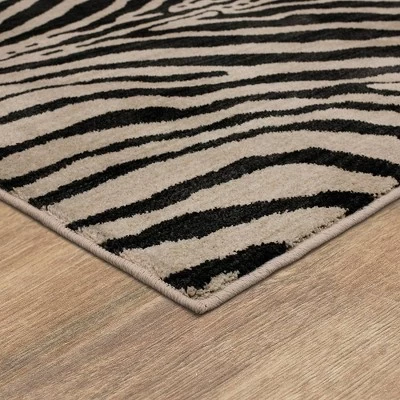 Zebra Stripe Woven Rug - Opalhouse 3 Zebra Stripe Woven Rug - Opalhouse