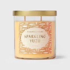 Lidded Glass Jar Candle Sparkling Yuzu - Opalhouse™ -Opalhouse GUEST 18fdf501 b6b7 4c07 9045 290aa3a8a15a