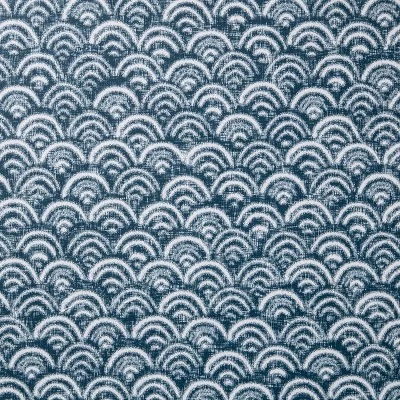 Rainbow Scallops Peel & Stick Wallpaper Blue/White - Opalhouse™: Removable, Temporary, Vinyl, Kitchen Decor 4 Rainbow Scallops Peel & Stick Wallpaper Blue/White - Opalhouse™: Removable, Temporary, Vinyl, Kitchen Decor - Image 2