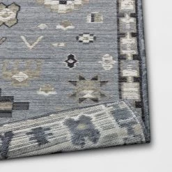 7'x10' Tapestry Rectangular Woven Outdoor Area Rug Gray - Opalhouse™ -Opalhouse GUEST 3d63a080 35c1 4b18 87d0 49bd82241939