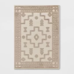 Outdoor Rug Tufted Geo Cream - Opalhouse™ -Opalhouse GUEST 49e6bb09 0e02 4851 b531 751f7cacccfd