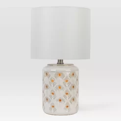Diamond Cutout Table Lamp With Lit Base - Opalhouse™ -Opalhouse GUEST 60da54ce 0527 407f a2b6 270a9b9bd46a