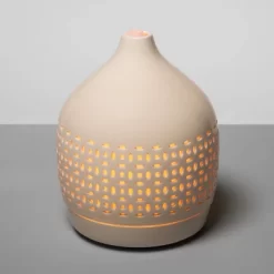300ml Cutout Ceramic Color Changing Oil Diffuser White - Opalhouse™ -Opalhouse GUEST 724c0def 8d14 479d a20e 9b0cd8e43d64