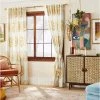 1pc 50"x84" Light Filtering Jacquard Curtain Panel Gold - Opalhouse™ Designed With Jungalow™ -Opalhouse GUEST 7f1bcf04 8c46 4cae a224 b69f332f37a9