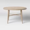 Leona 46" Round Crushed Bamboo Stamped Steel Top Patio Dining Table - Opalhouse™ -Opalhouse GUEST ace25d2d 656d 486c ab40 e834a8645a04