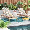 5' X 7' Soft Moroccan Tapestry With Double Knot Fringe Woven Outdoor Rug Teal - Opalhouse™ -Opalhouse GUEST b6df4bc3 4504 4632 a4b3 543f369671fd