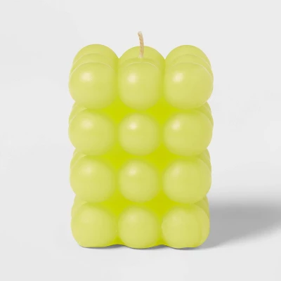 3.5" Unscented Bubble Sculpture Candle 12oz - Opalhouse™ 7 3.5" Unscented Bubble Sculpture Candle 12oz - Opalhouse™ - Image 5