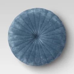 Quilted Velvet Round Throw Pillow - Opalhouse™ -Opalhouse GUEST d1986bbc 54ef 4d19 8ca8 8b50d2c42ea3