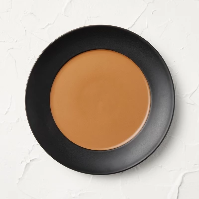 10" 4pk Stoneware Dinner Plates Black/Orange - Opalhouse™ Designed With Jungalow™ 4 10" 4pk Stoneware Dinner Plates Black/Orange - Opalhouse™ Designed With Jungalow™ - Image 2
