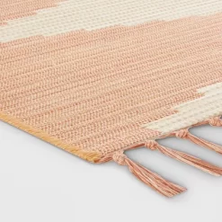 7'x10' Tapestry Rectangular Woven Outdoor Area Rug Rust - Opalhouse™