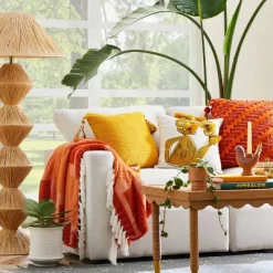 Geometric Patterned Chunky Woven Throw Blanket - Opalhouse™ Designed With Jungalow™