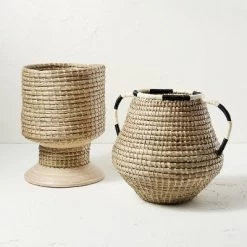 Seasgrass And Bamboo Woven Pedestal Vase - Opalhouse™ Designed With Jungalow™ 7 Seasgrass And Bamboo Woven Pedestal Vase - Opalhouse™ Designed With Jungalow™ -Opalhouse GUEST f40310db 34b9 40f3 aeb2 f7887abcfcc9